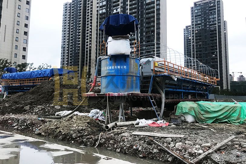 浙江溫州打樁泥漿現(xiàn)場(chǎng)案例