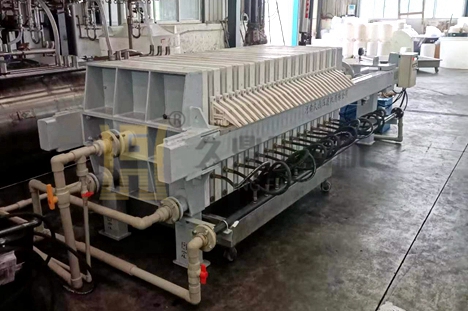 冶金行業(yè) 40平方高壓隔膜密閉式壓濾機(jī)