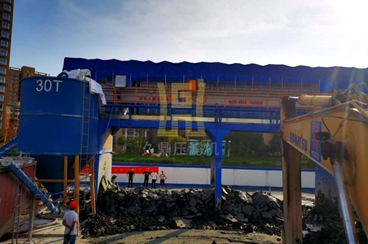 高架式壓濾機案例