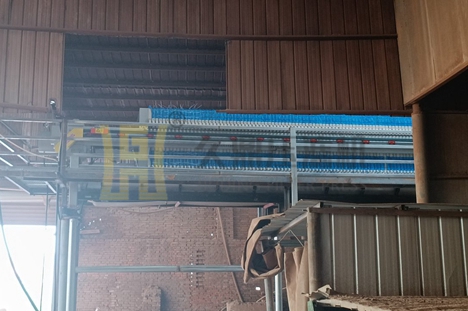 濟源市250平方自動拉板使用現場